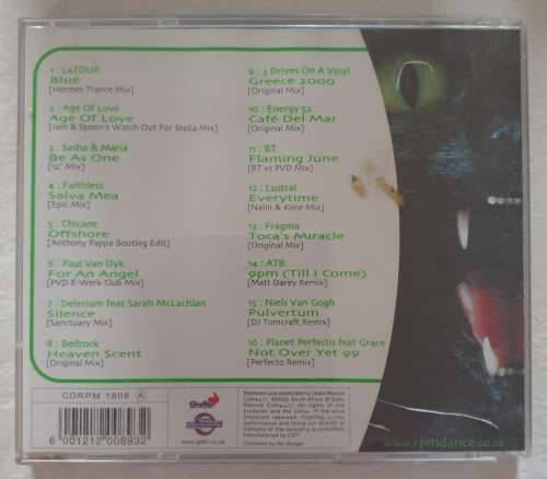 CD - ABSOLUTE TRANCE CLASSICS - 2003 - SOUTH AFRICA - GALLO - CDRPM 1806 - DJ COSTA - NIC BURGER